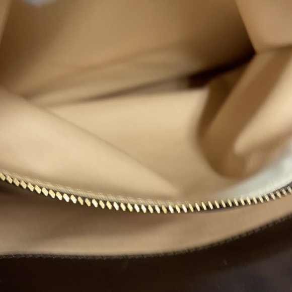 Celine Macadam Brown Tote Bag in Canvas with Gold hardware - Picture 9 of 12